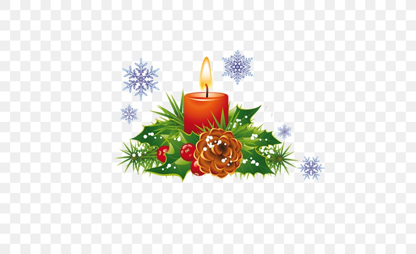 Christmas Decoration Christmas Ornament Clip Art, PNG, 500x500px, Christmas, Candle, Christmas Decoration, Christmas Ornament, Christmas Tree Download Free