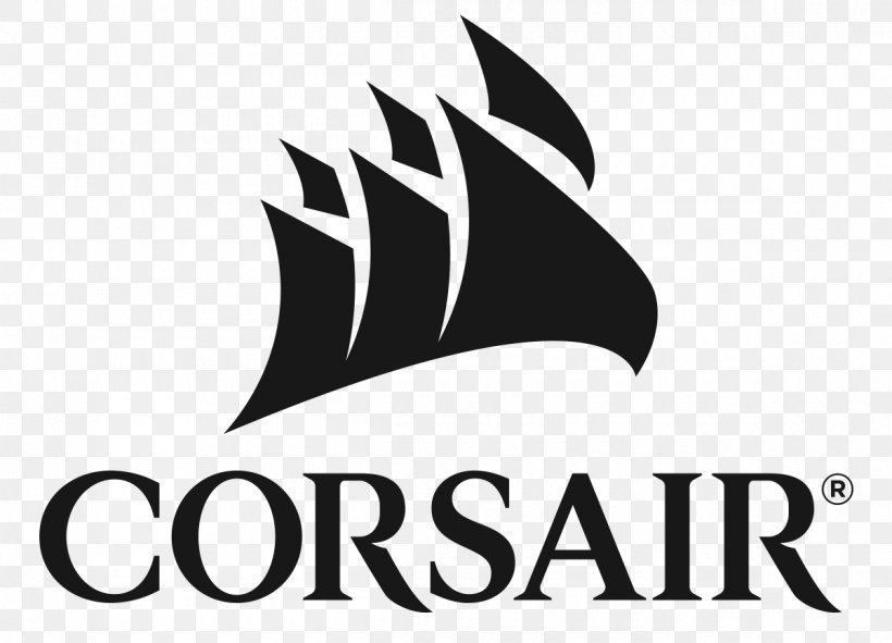 Corsair Components Logo DDR4 SDRAM, PNG, 1200x866px, Corsair Components, Black, Black And White, Bmp File Format, Brand Download Free
