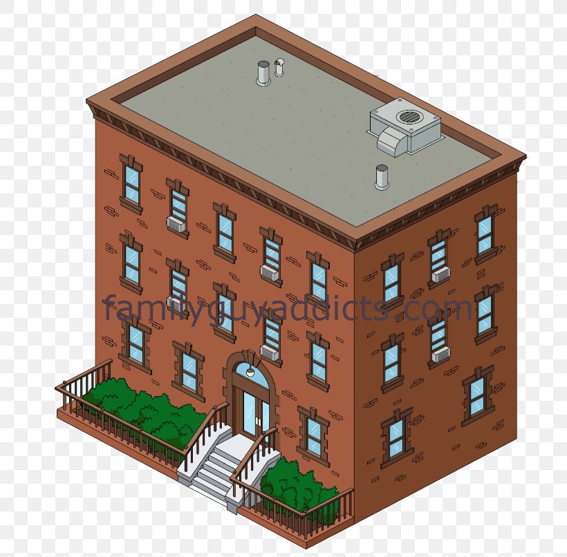 Family Guy: The Quest For Stuff Building House Apartment Facade, PNG, 736x806px, Family Guy The Quest For Stuff, Apartment, Building, Facade, Family Download Free