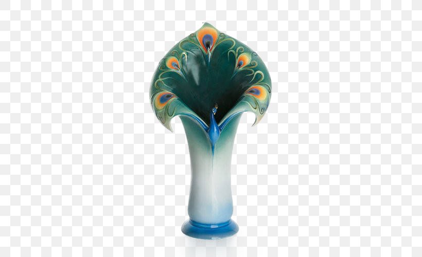 Asiatic Peafowl Vase Franz-porcelains, PNG, 500x500px, Peafowl, Artifact, Asiatic Peafowl, Beak, Capodimonte Porcelain Download Free