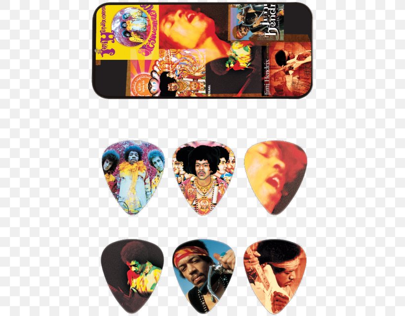 Jimi Hendrix, PNG, 640x640px, Guitar Picks, Acoustic Guitar, Bass Guitar, Distortion, Dunlop Manufacturing Download Free