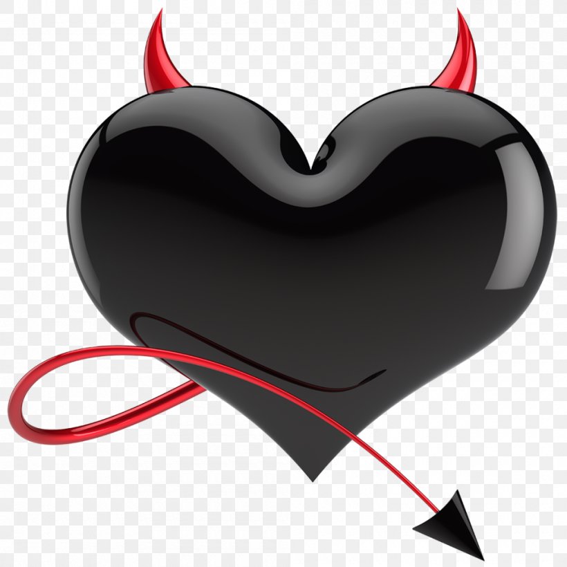 Love Devil Red Symbol Demon, PNG, 1000x1000px, Watercolor, Cartoon, Flower, Frame, Heart Download Free