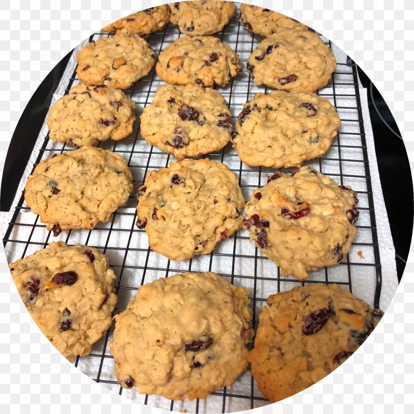 Oatmeal Raisin Cookies Chocolate Chip Cookie Anzac Biscuit Cookie Dough, PNG, 3024x3024px, Oatmeal Raisin Cookies, Anzac Biscuit, Anzac Day, Baked Goods, Baking Download Free