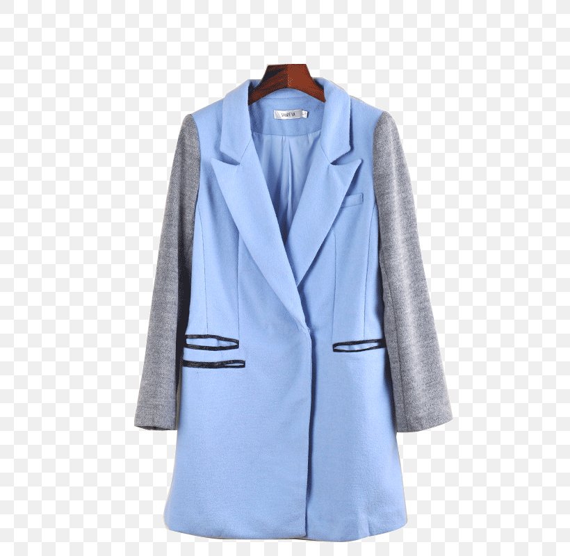 Wool Coat, PNG, 800x800px, Coat, Blazer, Blue, Clothing, Cobalt Blue Download Free