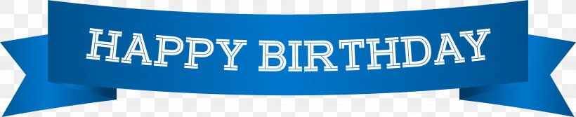 Birthday Background Ribbon, PNG, 7873x1608px, Birthday, Banner, Blue, Electric Blue, Happiness Download Free