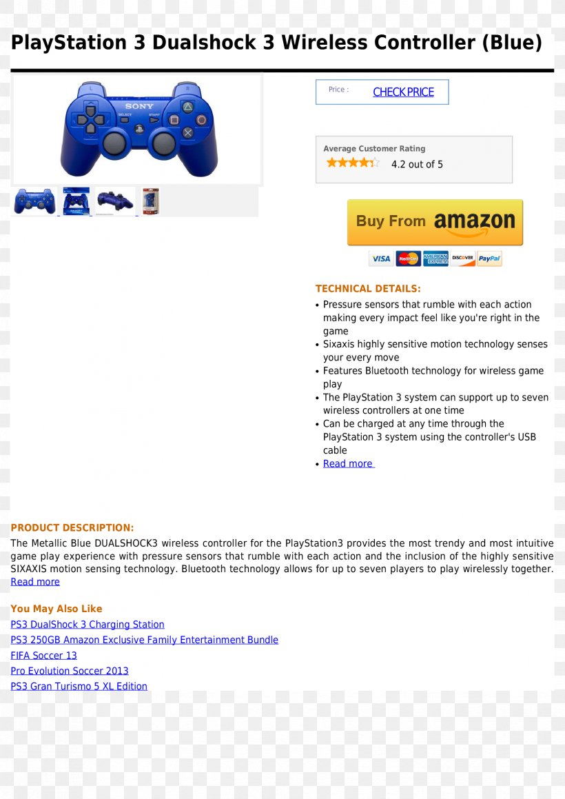 DualShock 3 Game Controllers PlayStation 3 Accessories, PNG, 1654x2339px, Dualshock, Area, Blue, Brand, Dualshock 3 Download Free