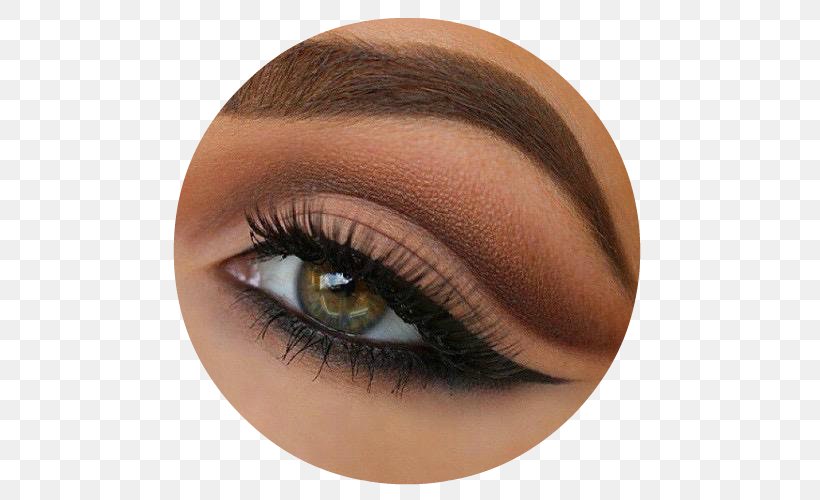 Eyelash Extensions Eye Shadow Smokey Eyes Cosmetics, PNG, 500x500px, Eyelash Extensions, Beauty, Brown, Close Up, Cosmetics Download Free