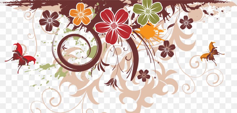 Flower Royalty-free Stock Illustration Clip Art, PNG, 1250x602px, Flower, Art, Branch, Drawing, Film Frame Download Free