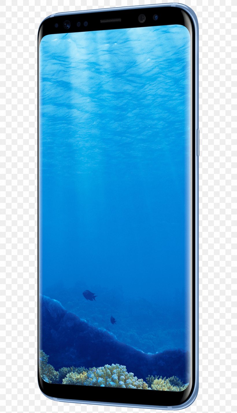 Samsung Galaxy S8+ S8 Plus Samsung Galaxy S8 (64GB, Coral Blue) 64 Gb Samsung Group, PNG, 880x1530px, 64 Gb, Aqua, Azure, Coral Blue, Electric Blue Download Free