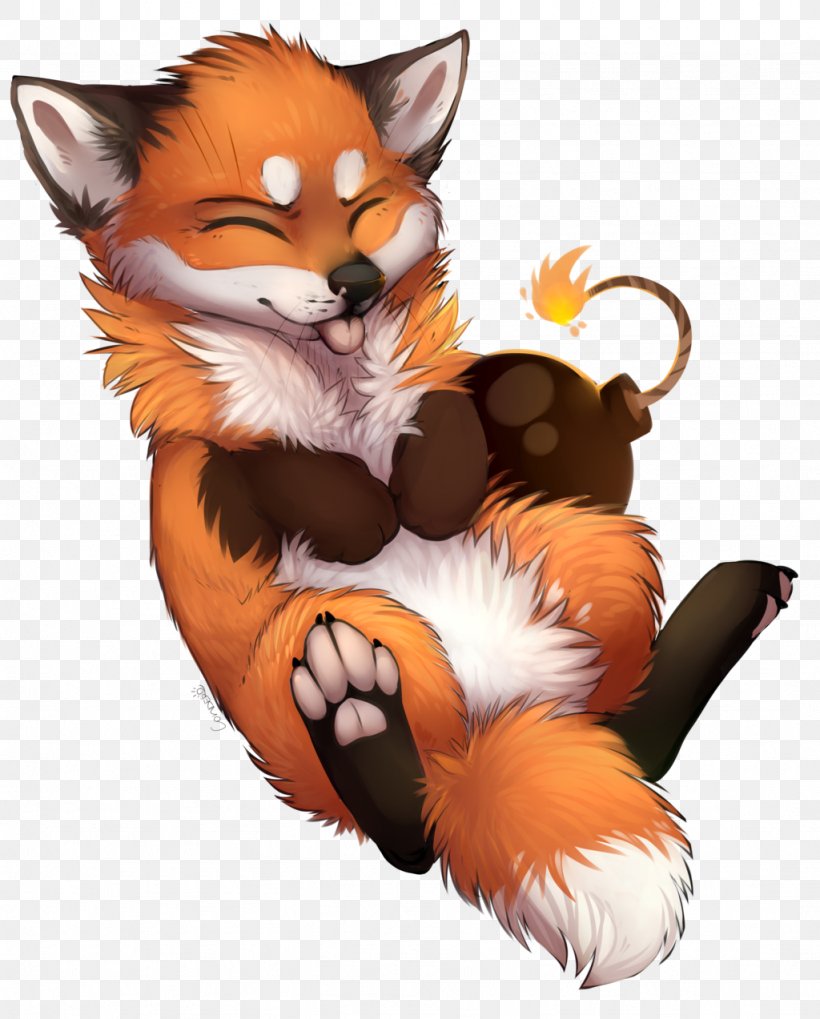 Cute fox drawing on Pinterest