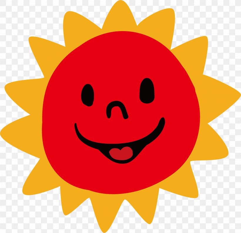 Smiling Sun, PNG, 2028x1962px, Smile, Animation, Cartoon, Clip Art, Emoticon Download Free