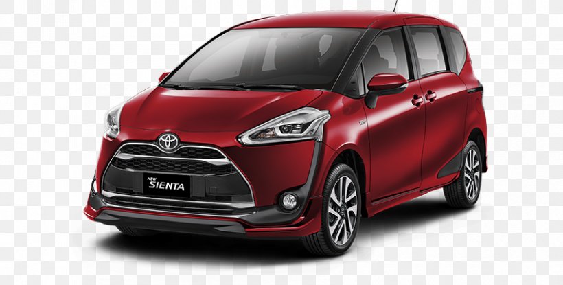 Toyota Sienta Toyota Innova Car Toyota Vitz, PNG, 850x431px, Toyota Sienta, Automotive Design, Automotive Exterior, Brand, Bumper Download Free