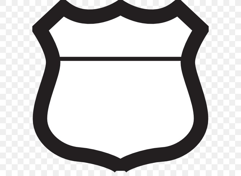US Interstate Highway System Traffic Sign Road Clip Art, PNG, 600x600px, Highway, Black, Black And White, Free Content, Highway Shield Download Free