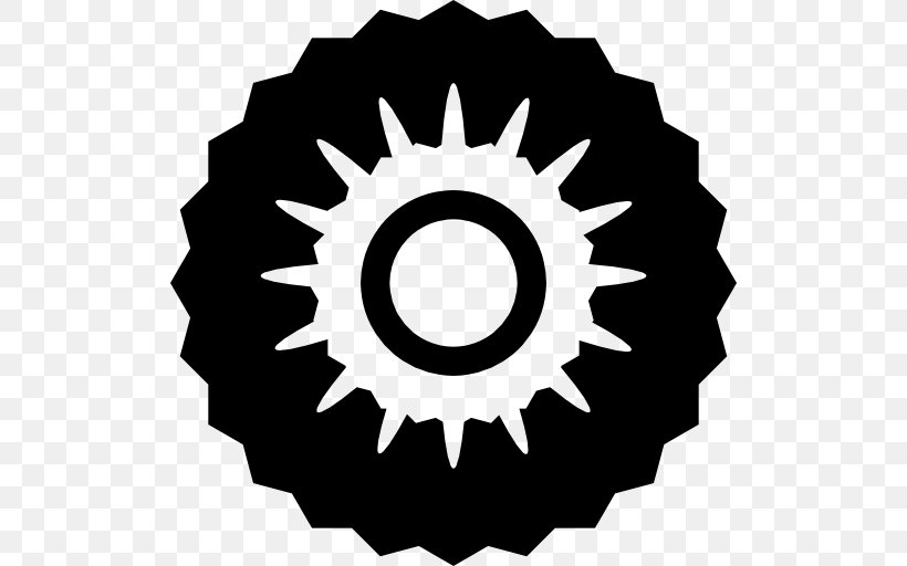 Computer Icons Gear Burak Bahar's Unseen Anchor Flat Design, PNG, 512x512px, Gear, Automotive Tire, Black And White, Brand, Clutch Part Download Free