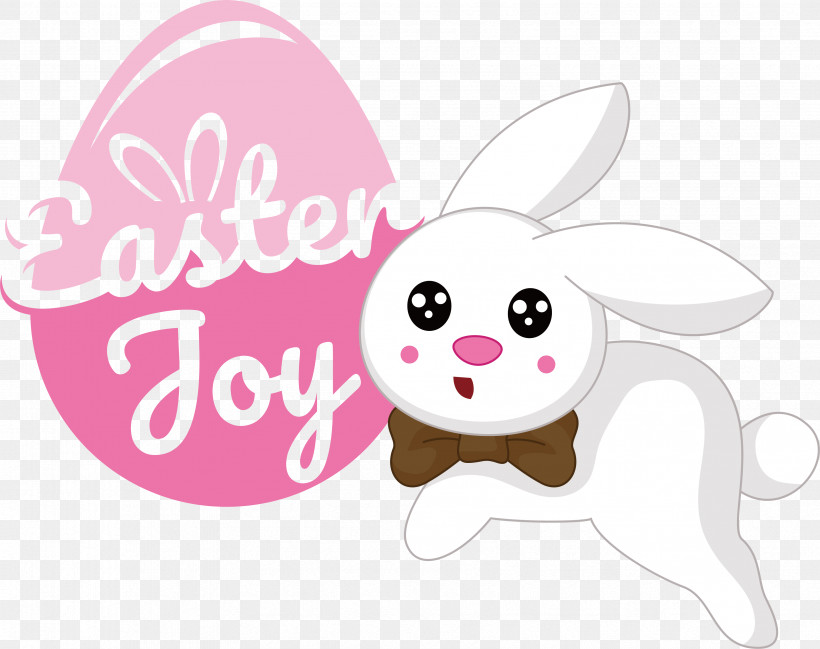 Easter Bunny, PNG, 3368x2669px, Rabbit, Biology, Cartoon, Character, Easter Bunny Download Free