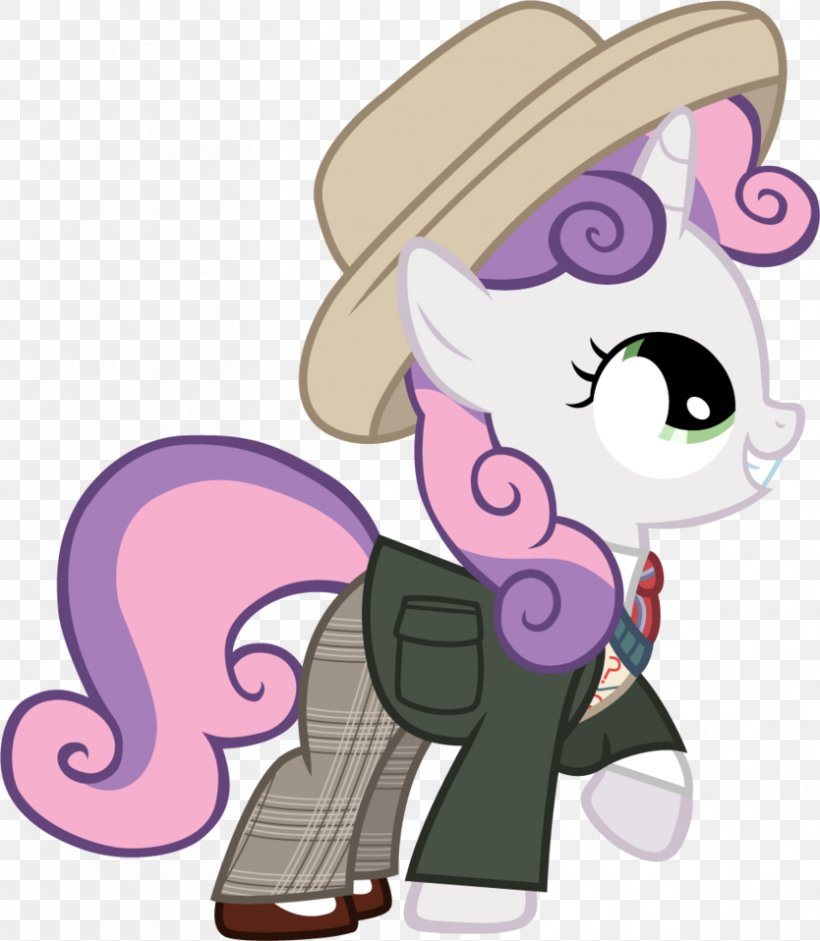 Pony Seventh Doctor Sweetie Belle Sixth Doctor, PNG, 834x958px, Watercolor, Cartoon, Flower, Frame, Heart Download Free