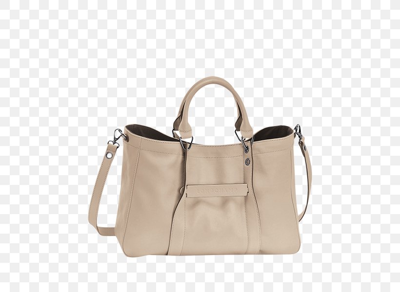 Tote Bag Leather Longchamp Handbag, PNG, 500x600px, Tote Bag, Bag, Beige, Brand, Brown Download Free