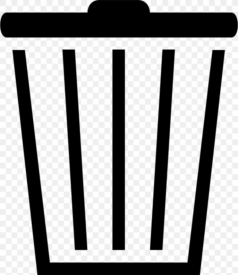 Rubbish Bins & Waste Paper Baskets Recycling Bin, PNG, 848x980px, Paper, Black, Black And White, Brand, Container Download Free
