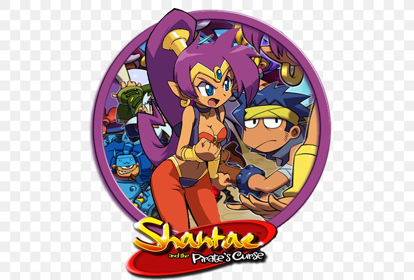 Shantae And The Pirate's Curse Shantae: Half-Genie Hero Shantae: Risky's Revenge Computer Icons Desktop Wallpaper, PNG, 568x556px, Watercolor, Cartoon, Flower, Frame, Heart Download Free