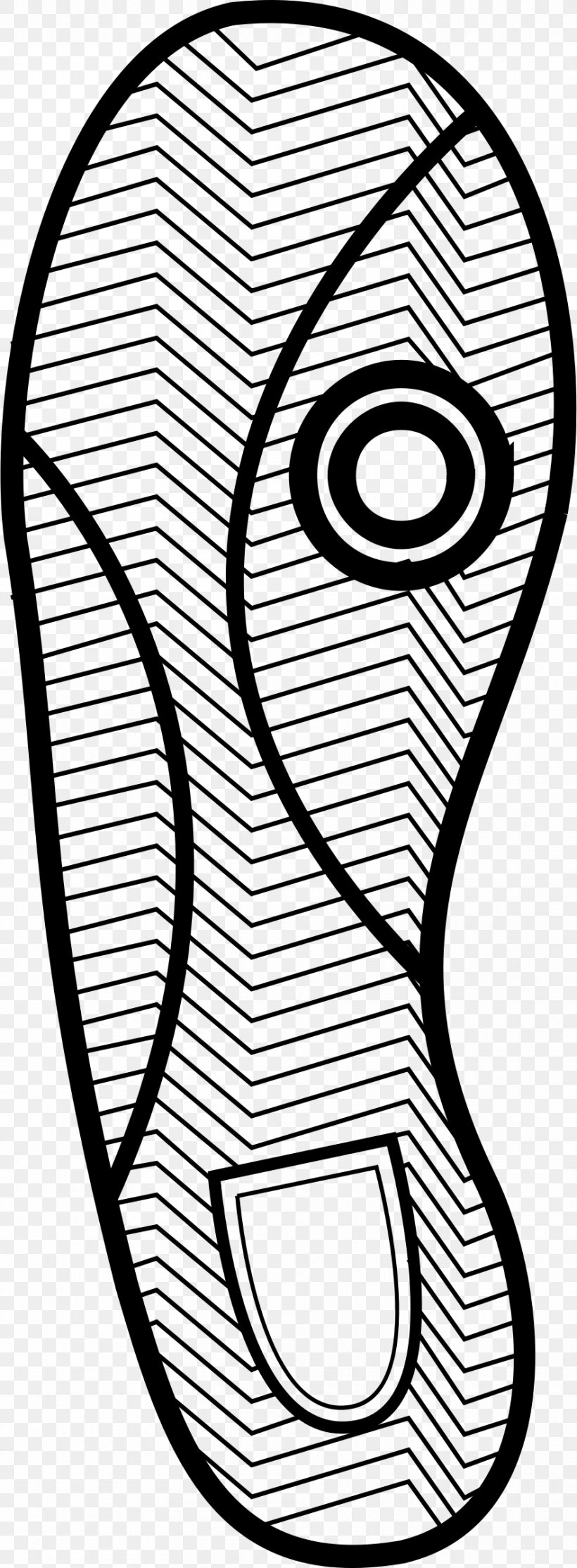 Shoe Sneakers Clip Art, PNG, 884x2400px, Shoe, Area, Black And White, Boot, Footprint Download Free