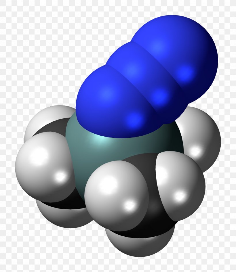 Trimethylsilyl Azide Chemistry Space-filling Model, PNG, 1733x2000px, Azide, Ballandstick Model, Chemical Compound, Chemical Substance, Chemistry Download Free