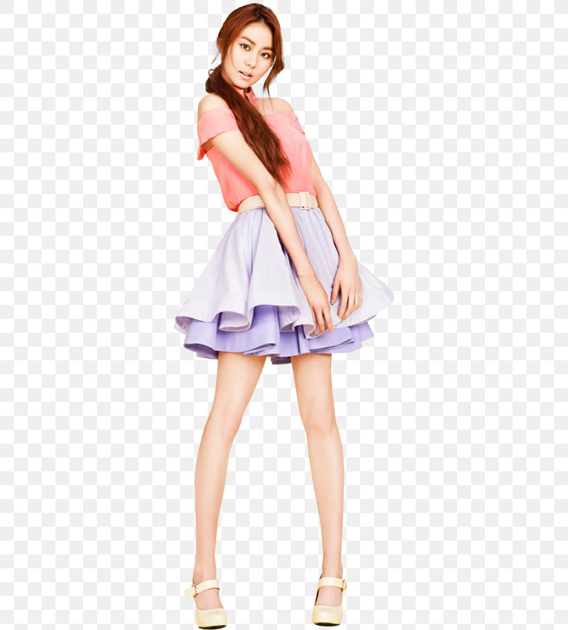 Uee South Korea After School Lady Luck K-pop, PNG, 319x909px, Watercolor, Cartoon, Flower, Frame, Heart Download Free