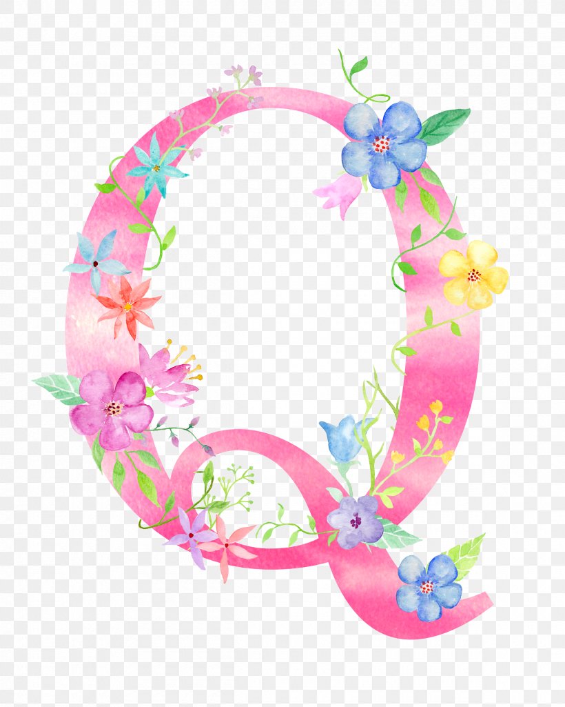 Letter Q Download, PNG, 2400x3000px, Letter, D With Stroke, English Alphabet, Petal, Pink Download Free
