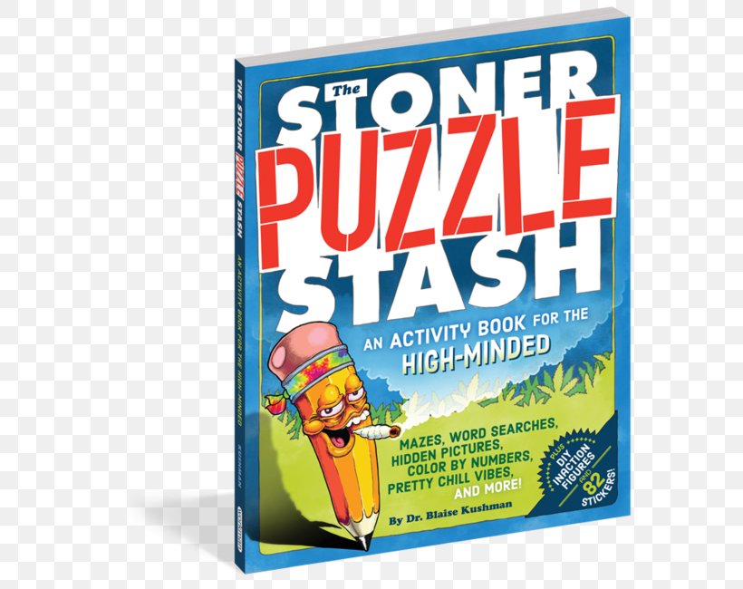 The Stoner Puzzle Stash: A Coloring And Activity Book For The High-Minded Cannabis Coloring Book Stoner Film, PNG, 600x650px, Cannabis, Activity Book, Advertising, Book, Coloring Book Download Free