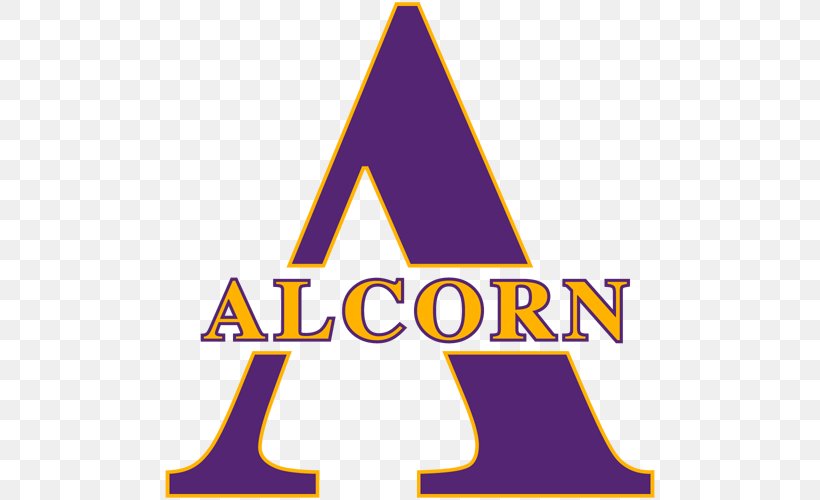 Alcorn State University Logo Alcorn State Braves And Lady Braves Brand Triangle, PNG, 500x500px, Alcorn State University, Area, Atlanta Braves, Brand, Kerchief Download Free