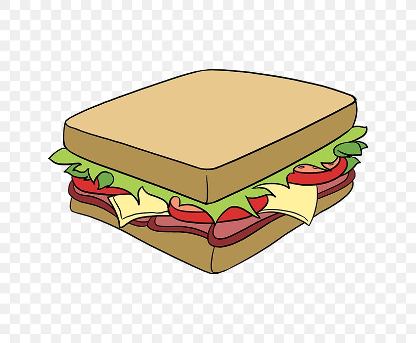 Clip Art Peanut Butter And Jelly Sandwich Drawing Hot Dog, PNG, 680x678px, Sandwich, Bacon Sandwich, Baked Goods, Bread, Bun Download Free