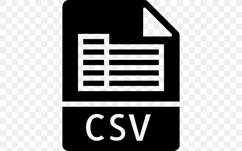 Csv, PNG, 512x512px, Redis, Area, Black, Black And White, Brand Download Free