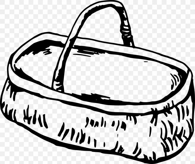 Picnic Baskets Clip Art, PNG, 1000x846px, Picnic Baskets, Artwork, Basket, Black And White, Computer Download Free