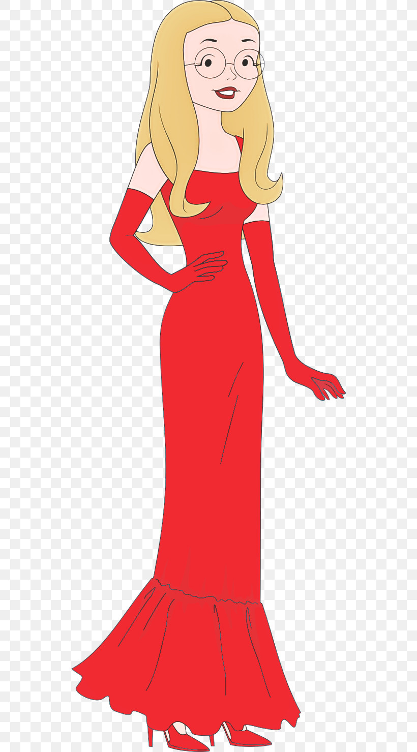 Red Standing Dress Gown Neck, PNG, 540x1479px, Red, Costume, Dress, Gown, Neck Download Free