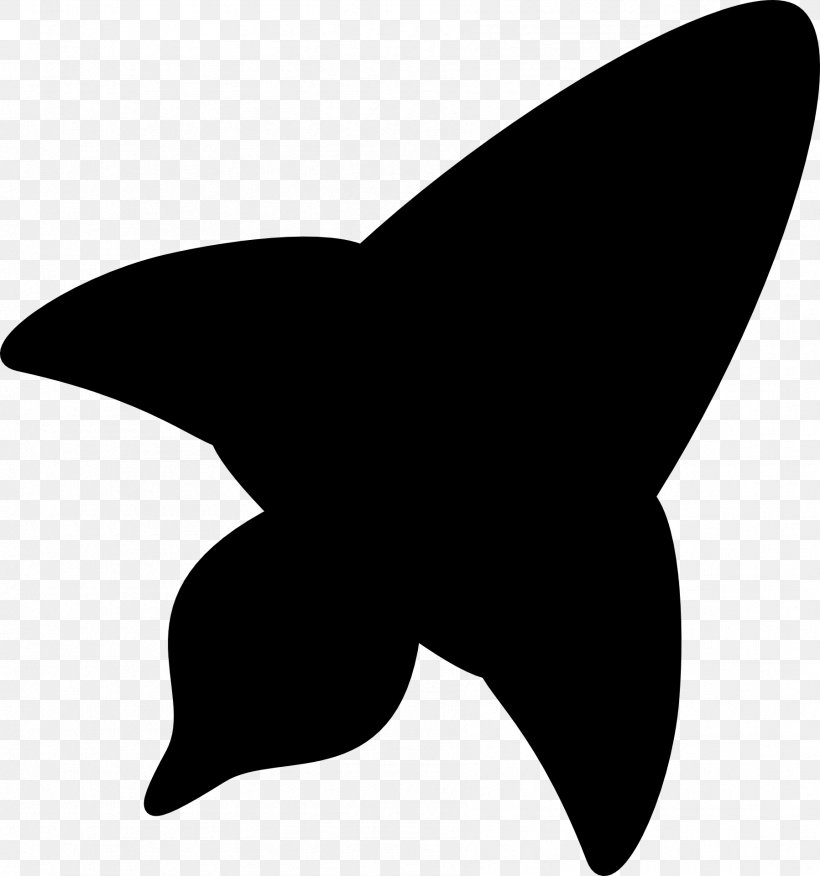 Rocket Spacecraft Silhouette Clip Art, PNG, 1797x1920px, Rocket, Beak, Black And White, Butterfly, Fin Download Free