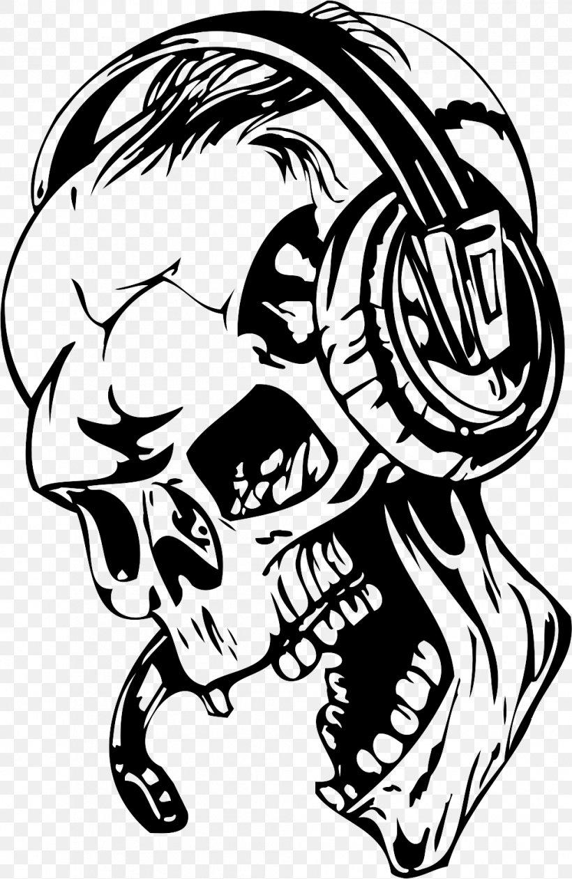 Wall Decal Video Game Sticker Disc Jockey Headphones, PNG, 994x1529px, Wall Decal, Art, Artwork, Black, Black And White Download Free