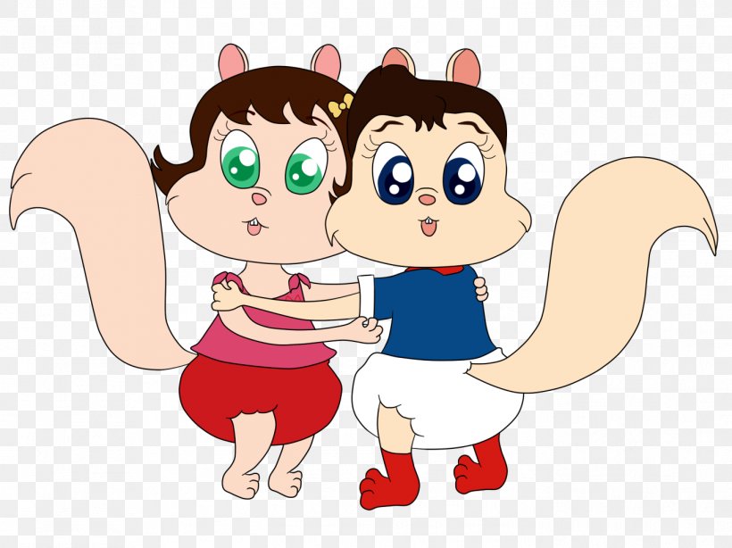 Alvin And The Chipmunks Squirrel Clip Art The Chipettes, PNG, 1373x1029px, Watercolor, Cartoon, Flower, Frame, Heart Download Free
