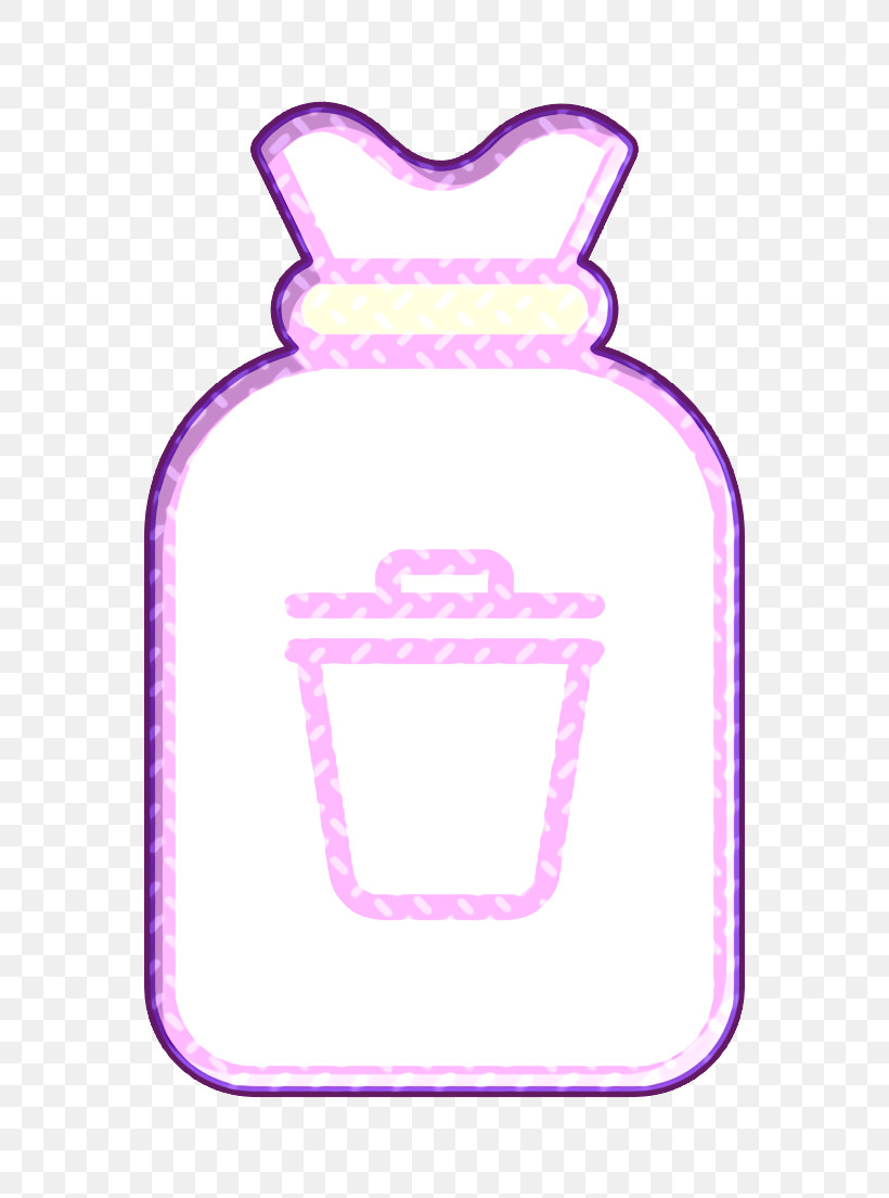 Cleaning Icon Rubbish Icon Trash Icon, PNG, 668x1104px, Cleaning Icon, Baby Bottle, Pink, Rubbish Icon, Trash Icon Download Free