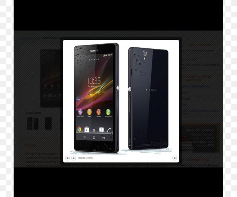 Sony Xperia Z1 Sony Xperia Z3 Sony Xperia Z5 Sony Xperia S, PNG, 725x680px, Sony Xperia Z, Android, Brand, Communication Device, Electronic Device Download Free