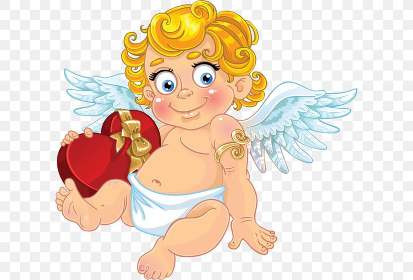 Cupid Royalty-free Clip Art, PNG, 600x556px, Watercolor, Cartoon, Flower, Frame, Heart Download Free