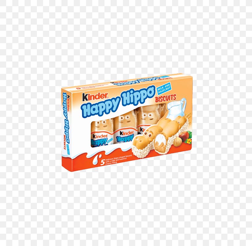 Kinder Happy Hippo Kinder Chocolate Cream Hazelnut Wafer, PNG, 800x800px, Kinder Happy Hippo, Biscuit, Biscuits, Candy, Chocolate Download Free