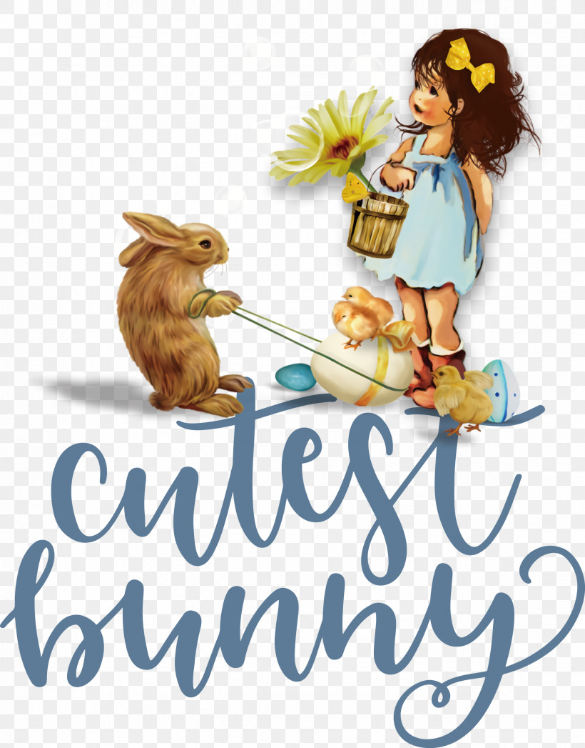 Cutest Bunny Happy Easter Easter Day, PNG, 2349x3000px, Cutest Bunny, Behavior, Biology, Cartoon, Easter Day Download Free