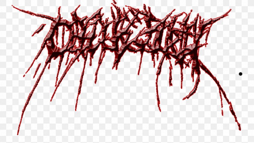 Death Metal Grindcore Heavy Metal Logo Black Metal, PNG, 832x470px, Watercolor, Cartoon, Flower, Frame, Heart Download Free