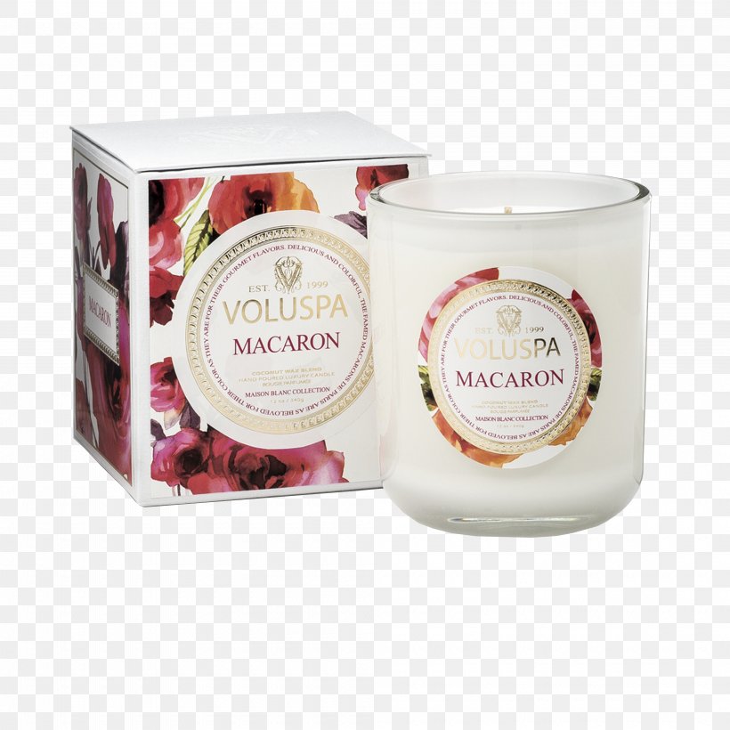 Macaron Voluspa Gardenia Colonia Candle Voluspa 'Maison Noir, PNG, 4000x4000px, Macaron, Candle, Cream, Doftljus, Oil Download Free