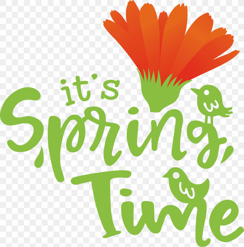 Spring Time Spring, PNG, 2955x3000px, Spring Time, Flower, Happiness, Line, Logo Download Free
