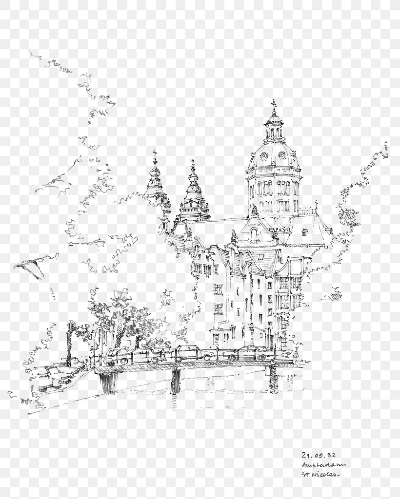 Drawing Architecture Croquis Sketch, PNG, 804x1024px, Drawing, Architecture, Area, Art, Black And White Download Free