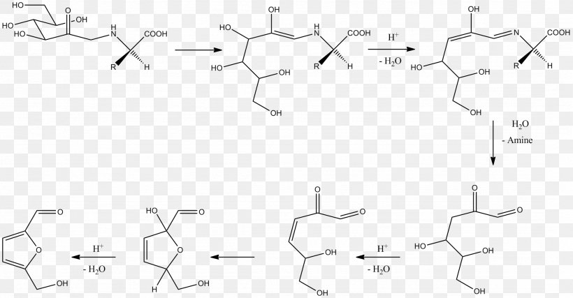 Maillard Reaction Furan Hydroxymethylfurfural Roasting Amadori ...