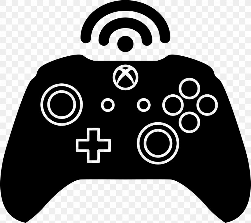 Xbox 360 Controller Xbox One Controller Black, PNG, 982x872px, Xbox 360 Controller, All Xbox Accessory, Black, Black And White, Game Controller Download Free