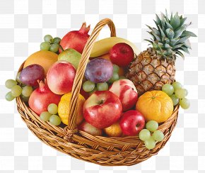 Fruit Basket - Food Gift Baskets Fruit Food Gift Baskets Flower Bouquet PNG