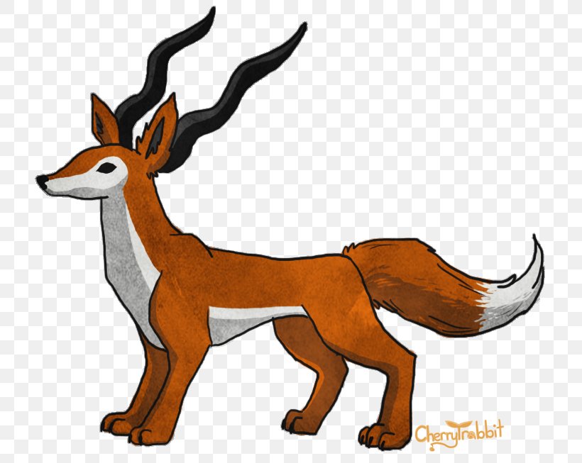 Red Fox Fan Art Antelope Digital Art, PNG, 748x653px, Red Fox, Animal, Animal Figure, Antelope, Art Download Free