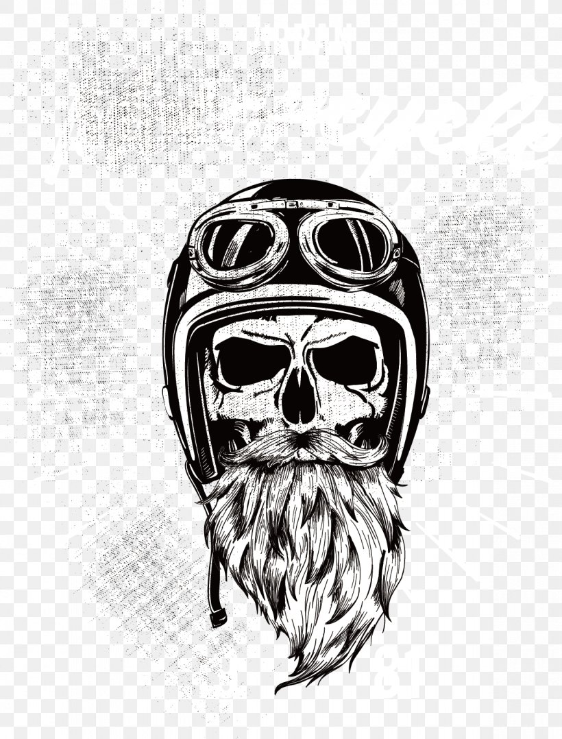 T-shirt Motorcycle Helmet Skull, PNG, 1175x1545px, Tshirt, Beard, Black And White, Bone, Drawing Download Free